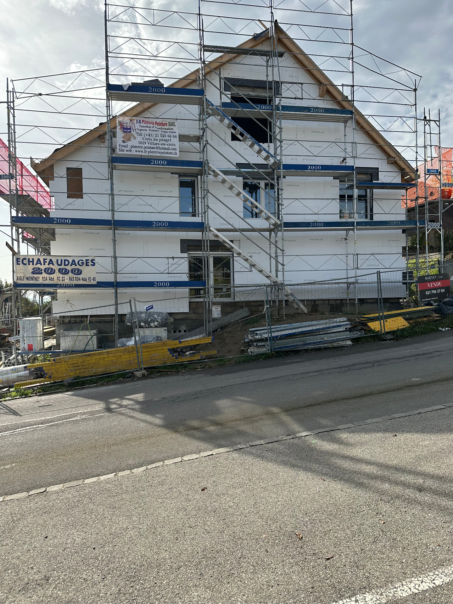 Isolation Extérieure Vaud – réalisation 2 chantier Suisse romande