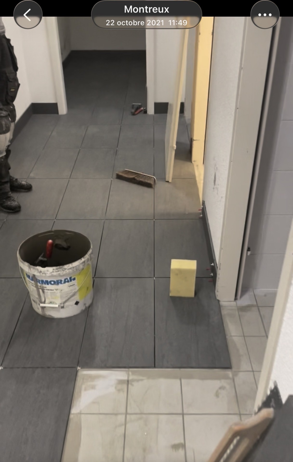 Pose carrelage Vaud – réalisation 5 chantier Suisse romande