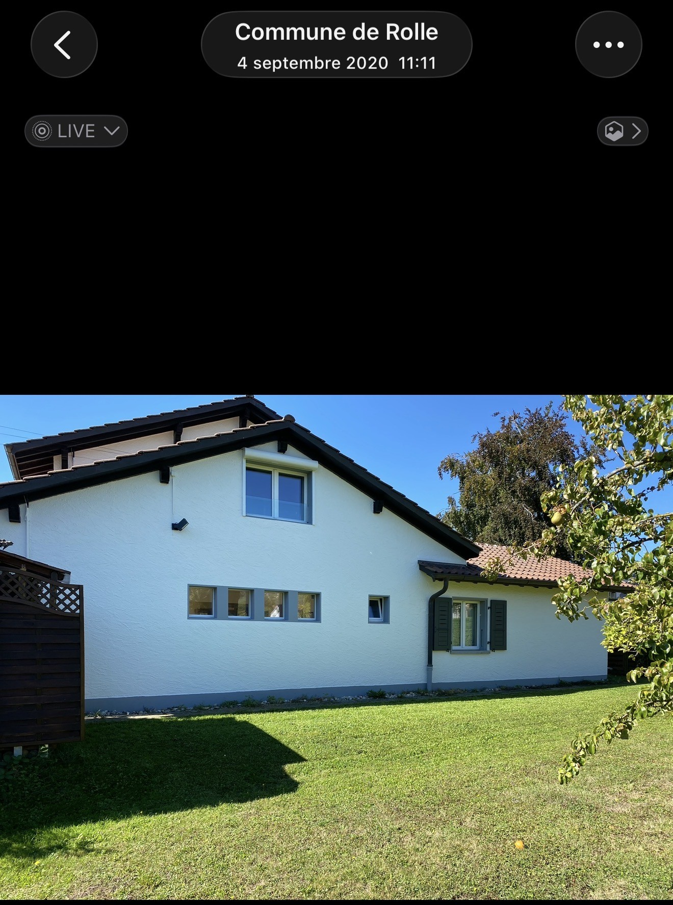 Peinture extérieure façade Vaud – réalisation 11 chantier Suisse romande