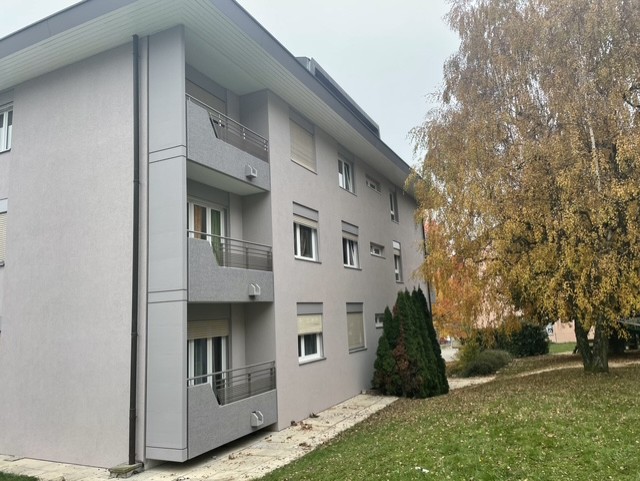 Peinture extérieure façade Vaud – réalisation 3 chantier Suisse romande