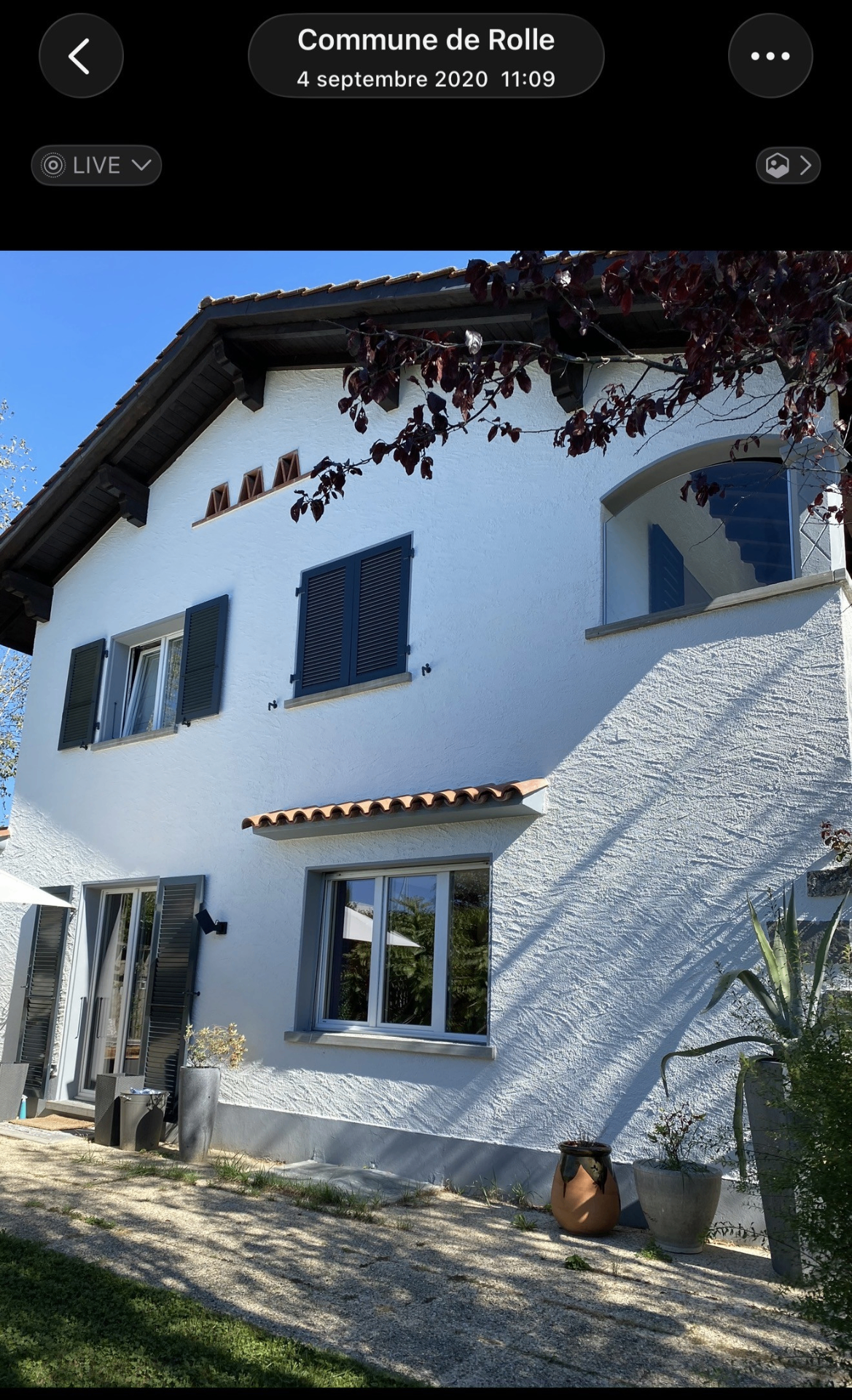 Peinture extérieure façade Vaud – réalisation 9 chantier Suisse romande