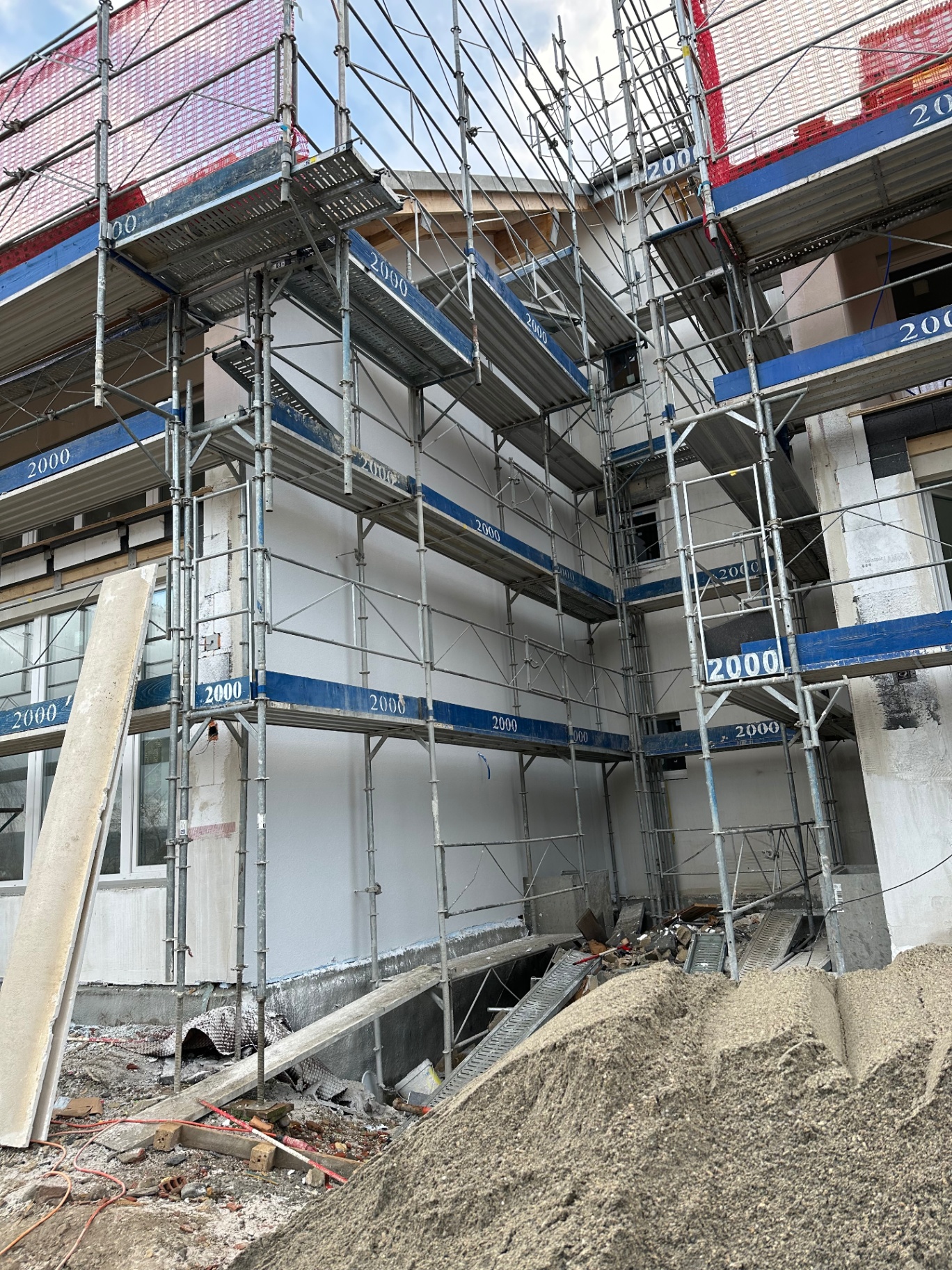 Isolation extérieure ITE Vaud – réalisation 7 chantier Suisse romande