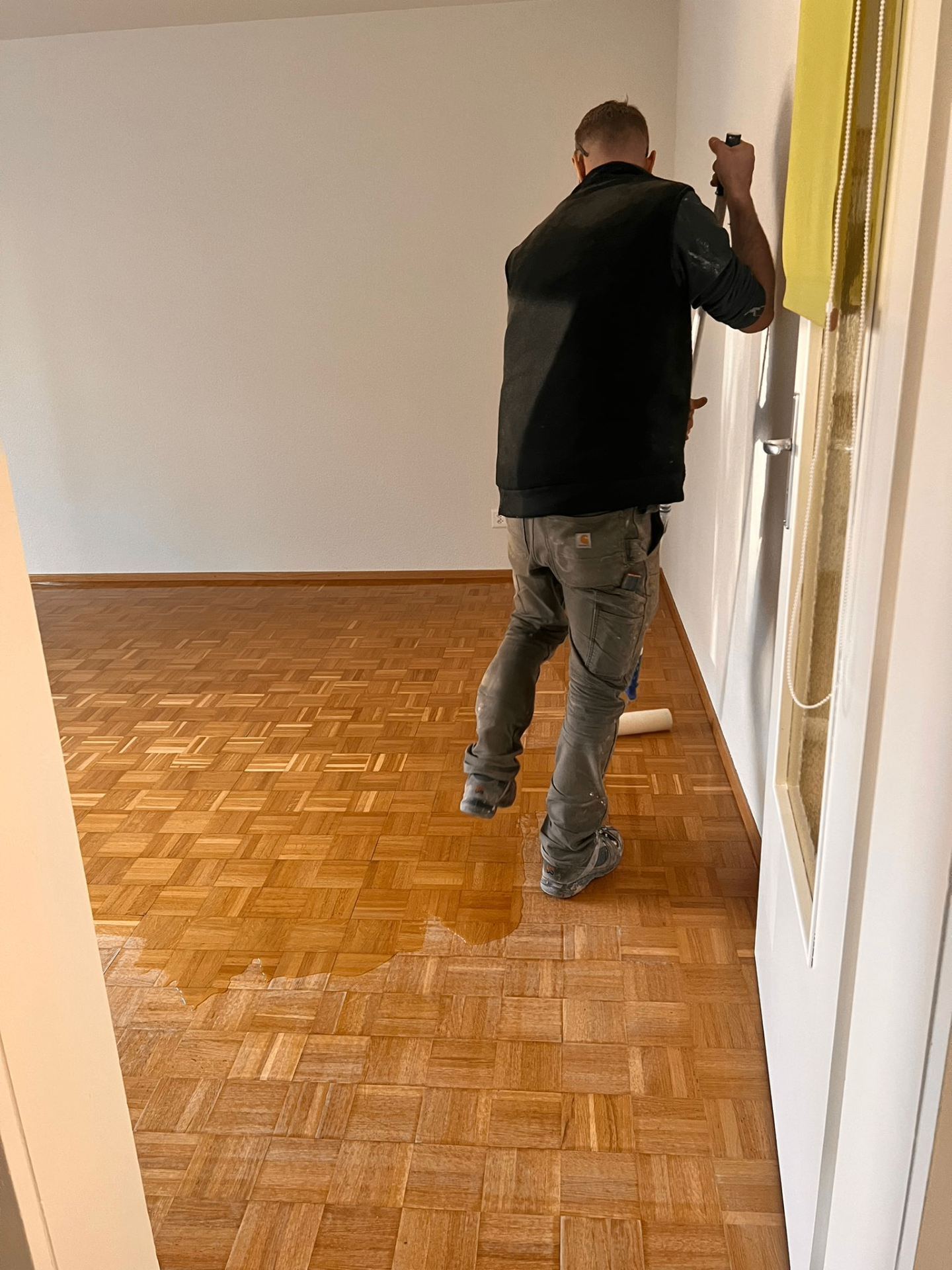 Pose parquet Vaud – réalisation 10 chantier Suisse romande