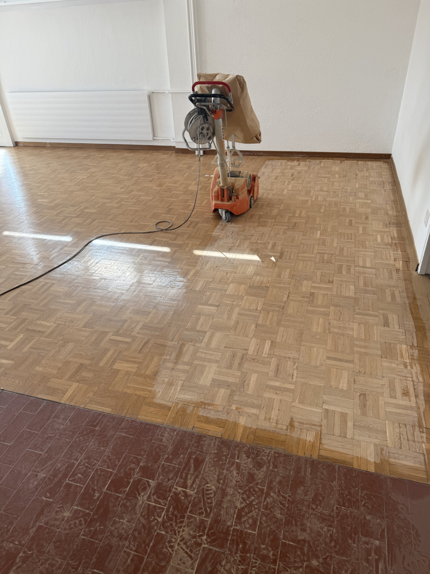 Pose parquet Vaud – réalisation 9 chantier Suisse romande