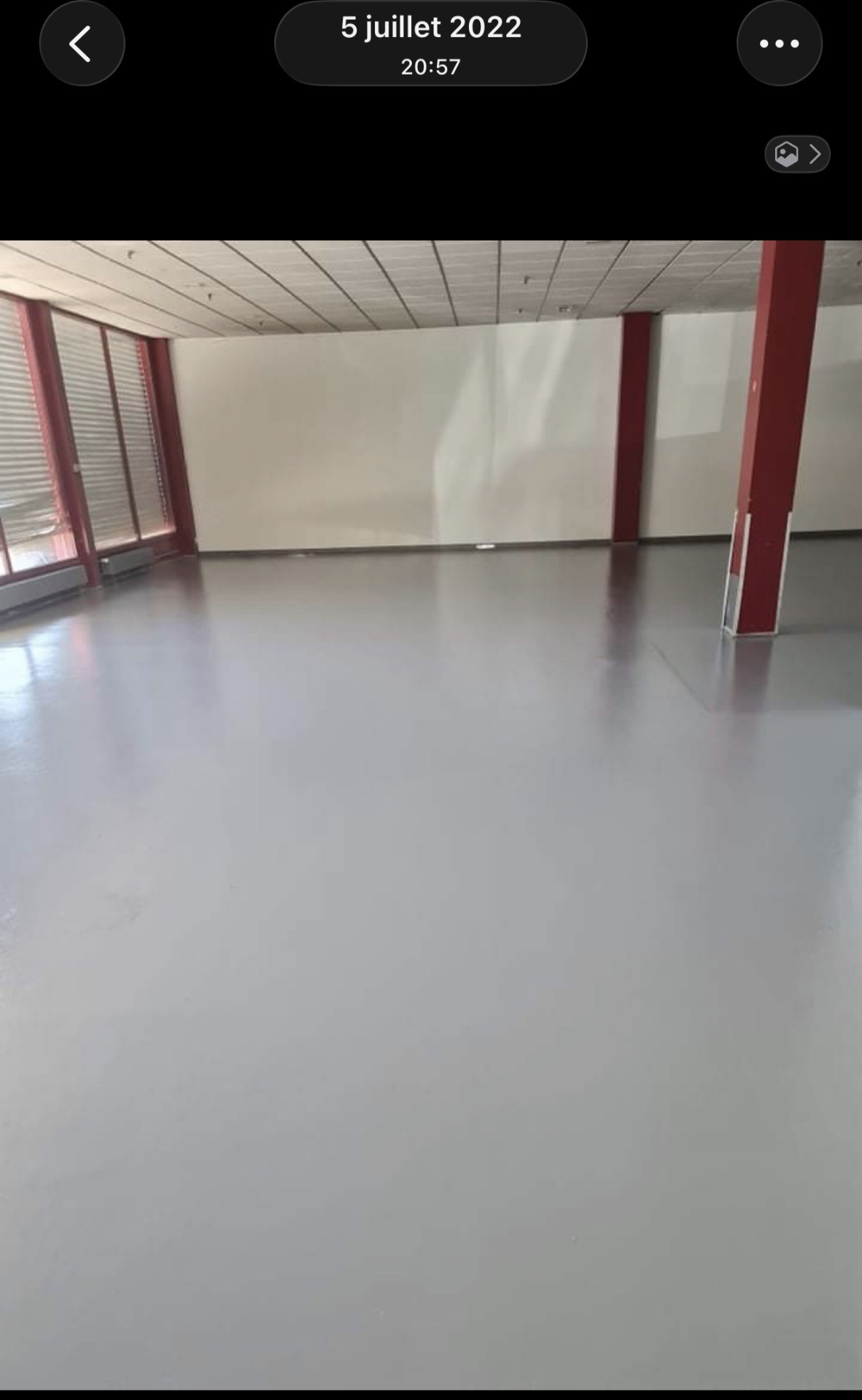 Sol résine époxy Vaud – réalisation 4 chantier
