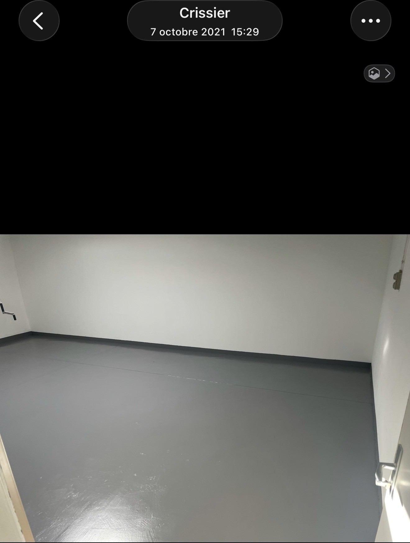 Sol résine époxy Vaud – réalisation 5 chantier