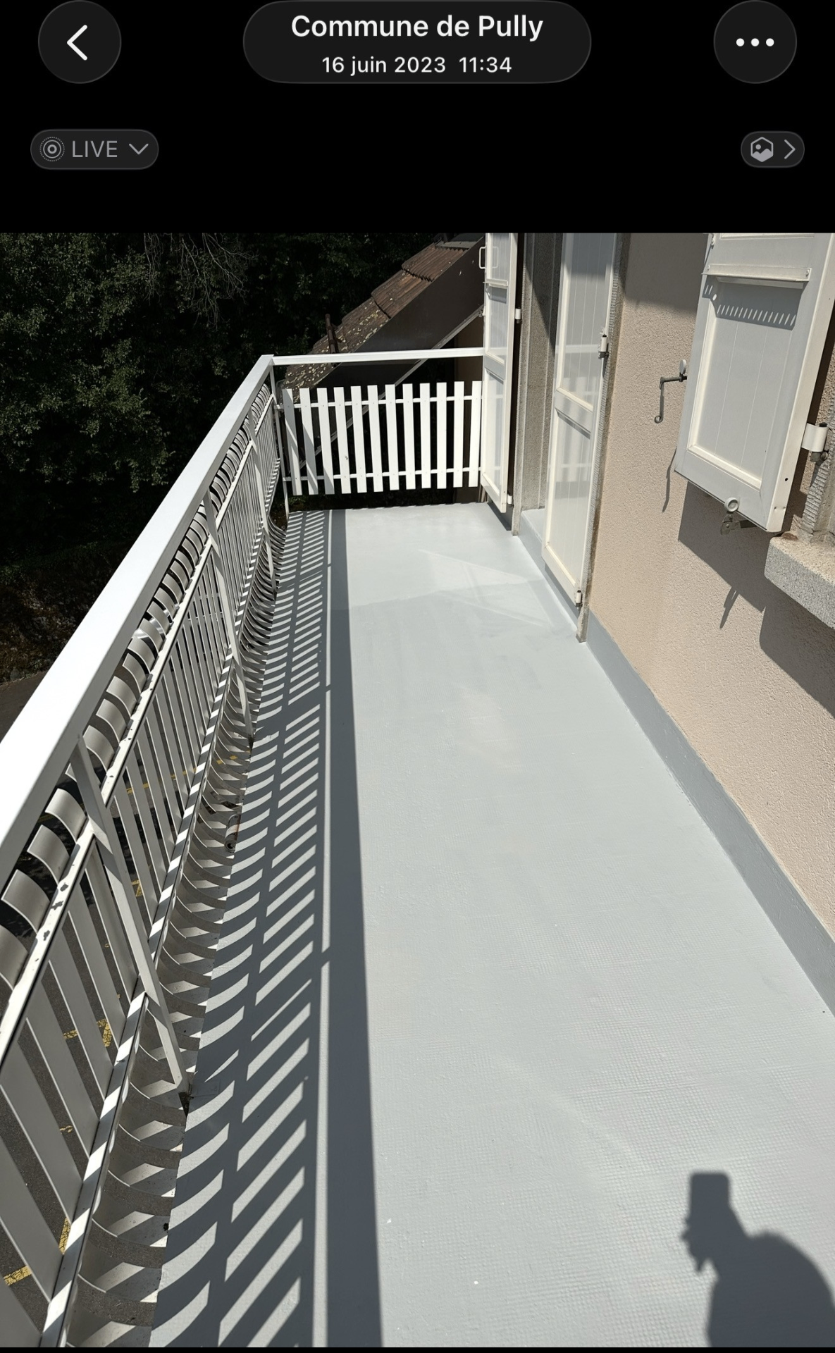 Sol résine époxy Vaud – réalisation 7 chantier